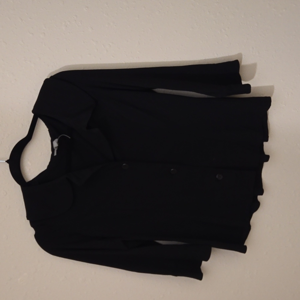 Not For Sale JJill Black button up Shirt
